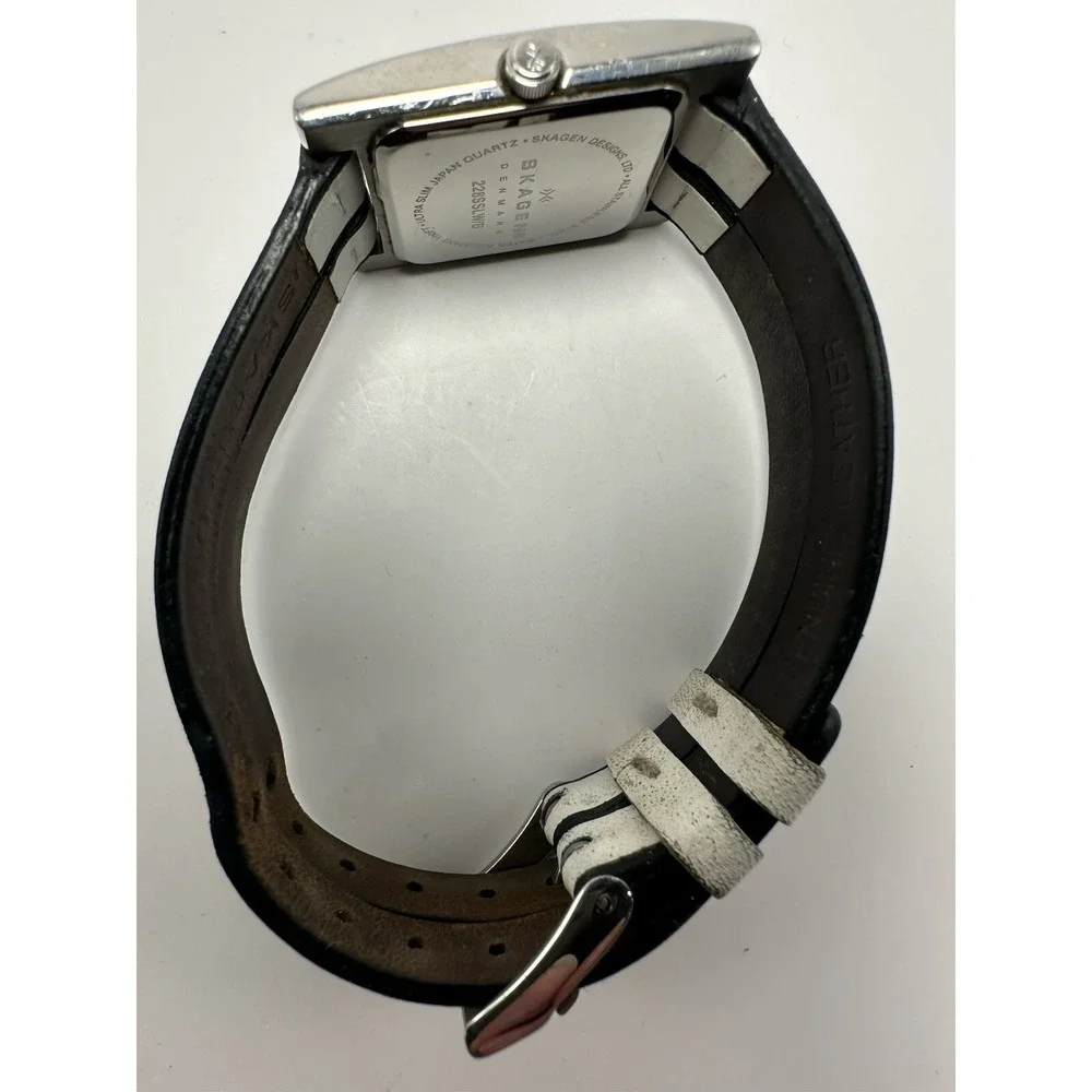 Skagen 228SSLW/B Ladies Watch New Battery 25MM‎ 7.5